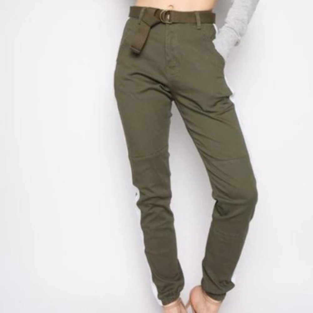 STRIPE JOGGER PANTS